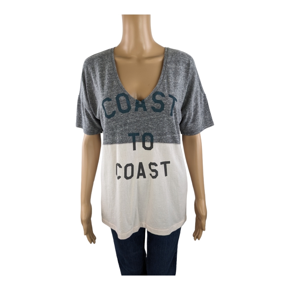 Lucky Brand Spliced Coast to Coast Tee S